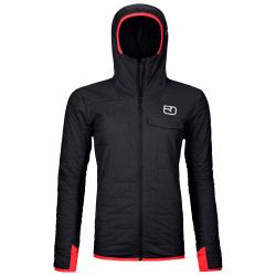 Bunda Ortovox Swisswool Piz Badus Jacket Women's Black Raven